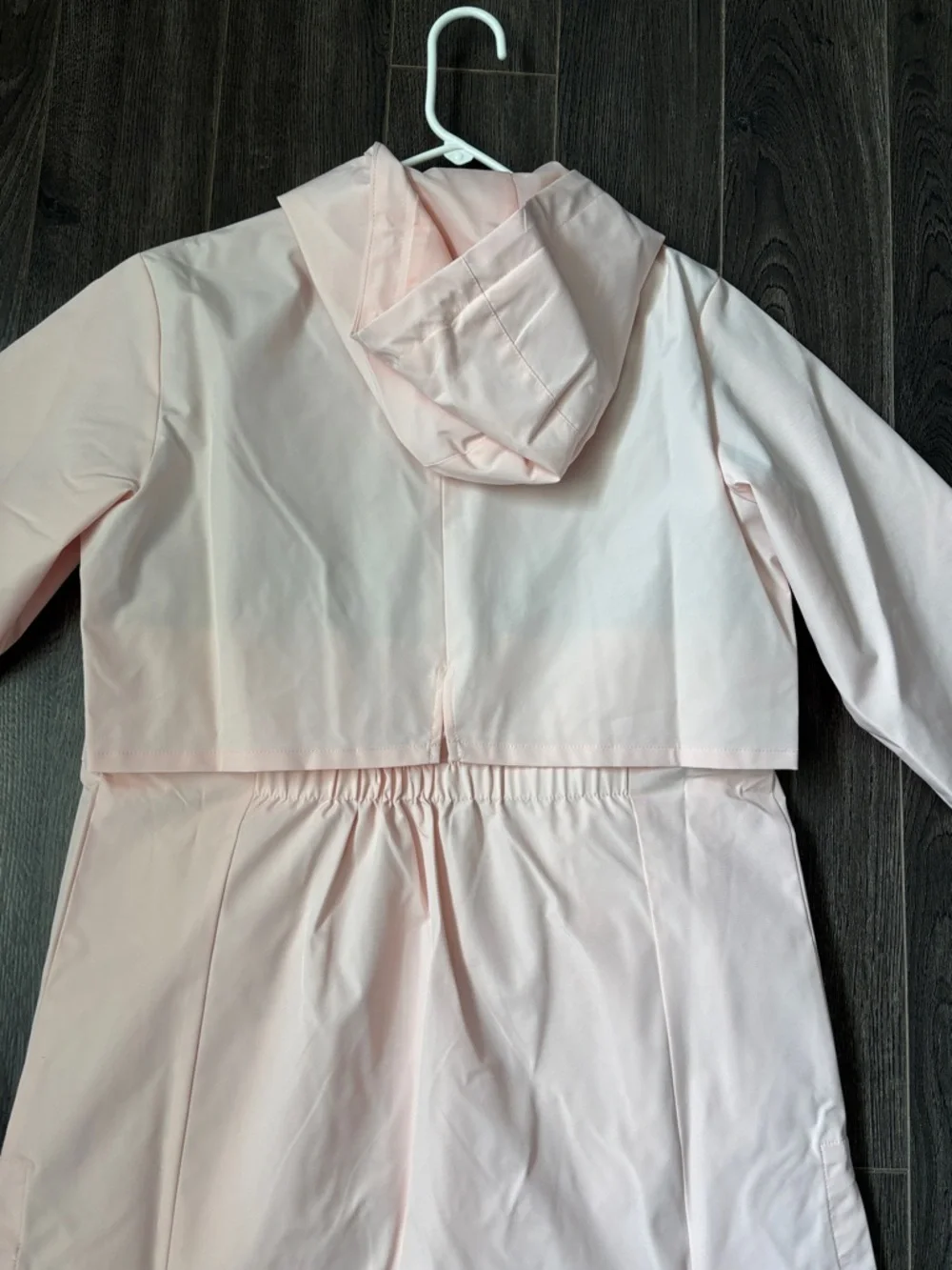 Weatherproof Light Pink Hooded Utility Jacket